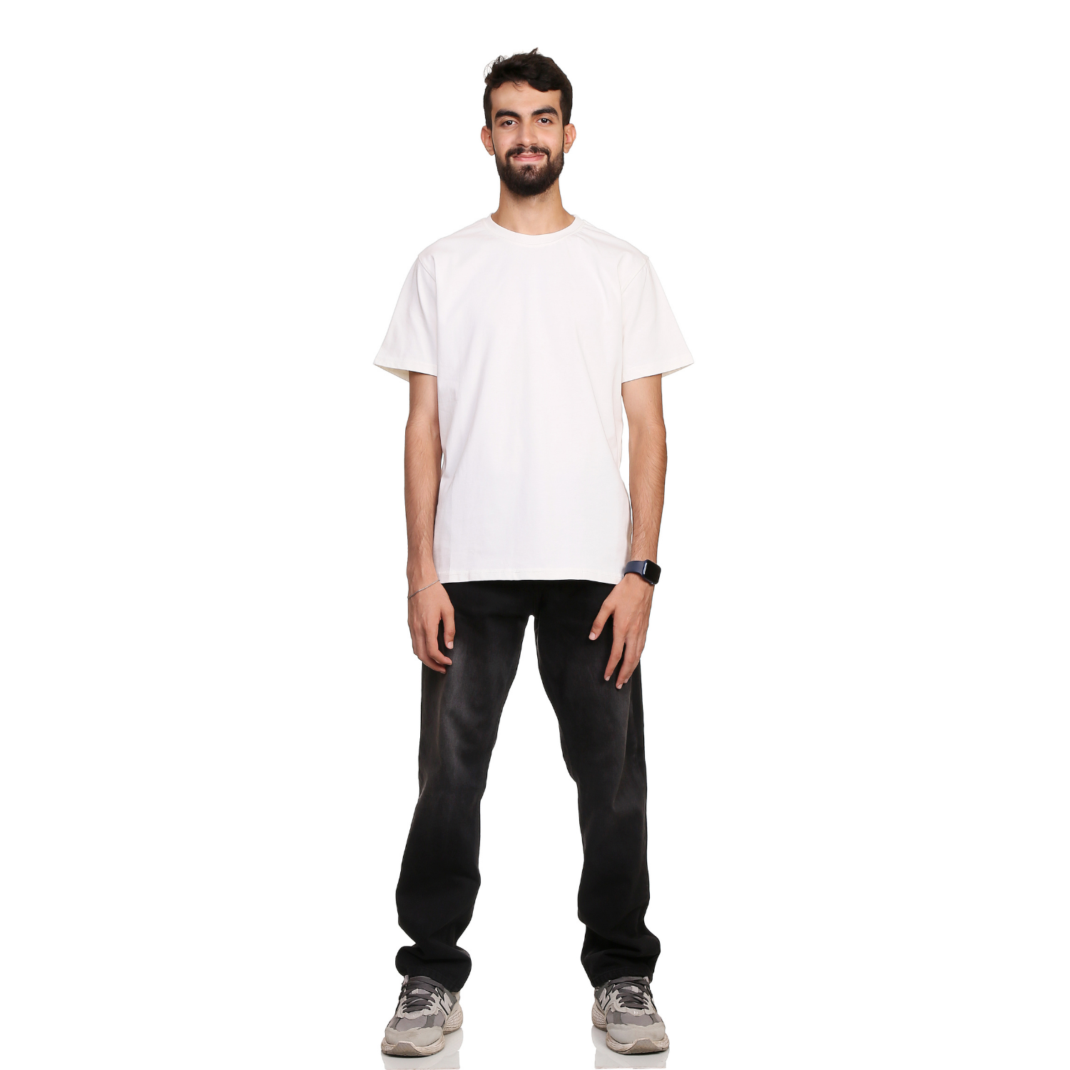 Regular Fit Men’s Basic T-Shirt – White
